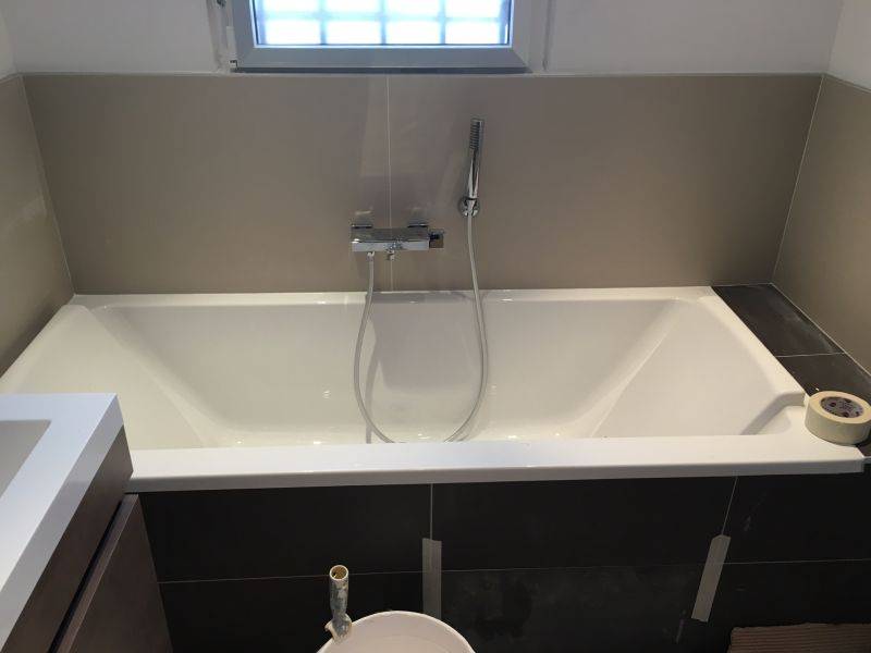 Baignoire installée par le plombier Ledain Concept Renovation à Lyon 6