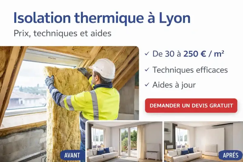 Isolation thermique à Lyon