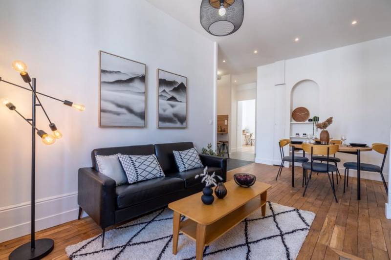 Appartement lyon 6 rénovation complète peinture parquet électricité plomberie