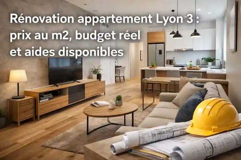 Rénovation appartement Lyon 3 : prix au m², budget réel et aides disponibles
