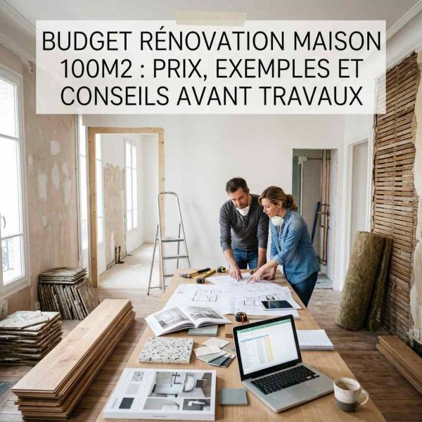 Budget rénovation maison 100m2 : prix, exemples et conseils avant travaux