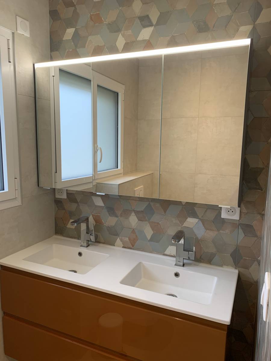 Rénovation complète maison salle de bain Saint-Genis-Laval